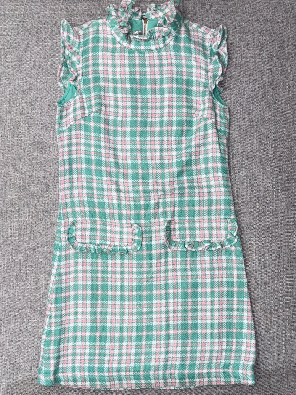 The Beaufort Bonnet Company Women’s XS Putney Plaid Dress EUC